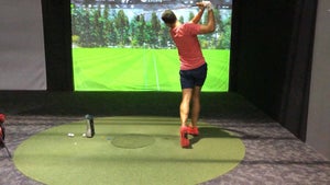 true spec golf fitting monitor swing