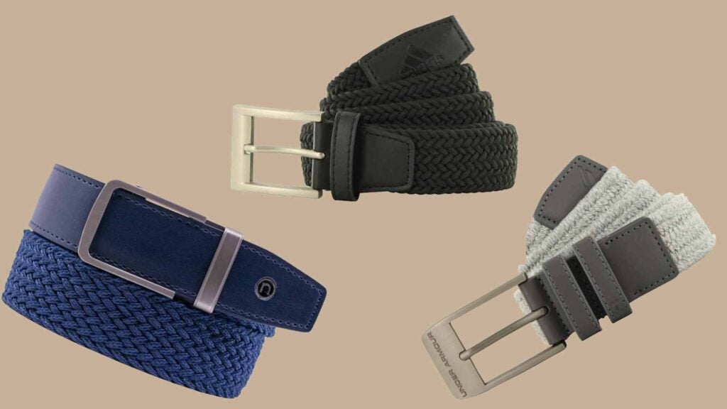 Adidas Braided Weave Stretch Belt - Discount Men's Golf Belts