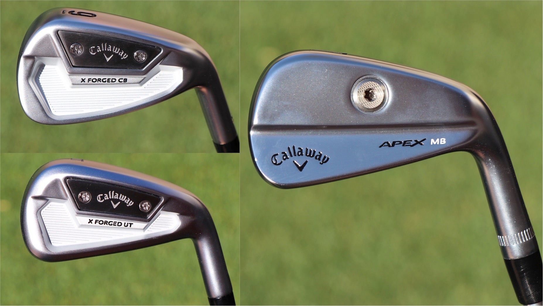 FIRST LOOK: Callaway Apex MB, X Forged CB and X Forged UT irons