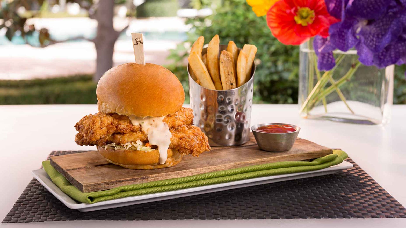 We're allin on the Encore's crispy buttermilk chicken sandwich