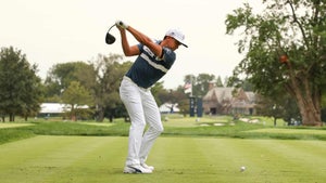 Rickie Fowler's mobility routine has helped him make some swing changes.