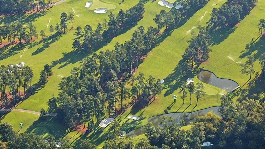 augusta national from above