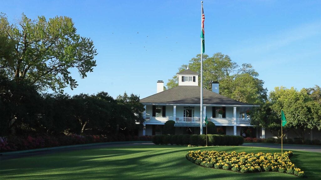 Augusta National clubhouse.