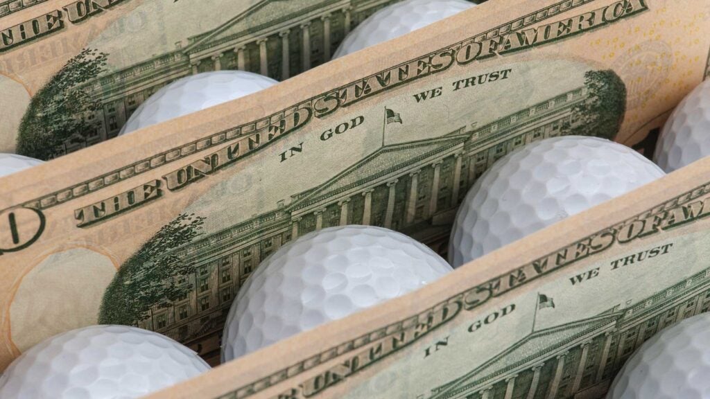 golf and money