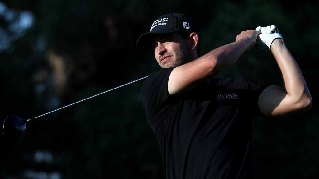 patrick cantlay swings driver shriners