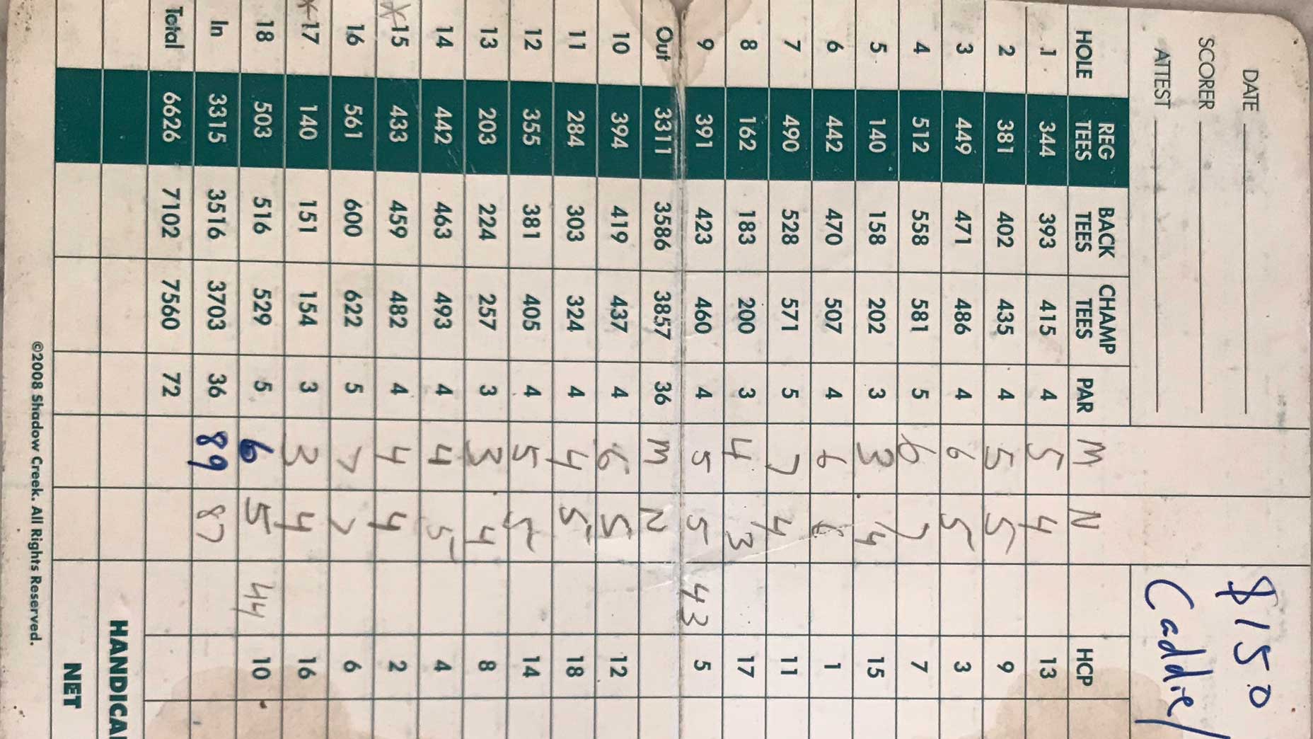 What it's like to play Shadow Creek when you're a very average golfer