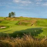 The 18th hole at Whistling Straits.