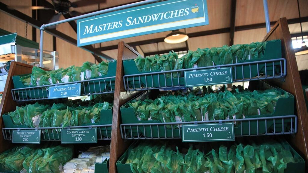 Masters sandwiches.