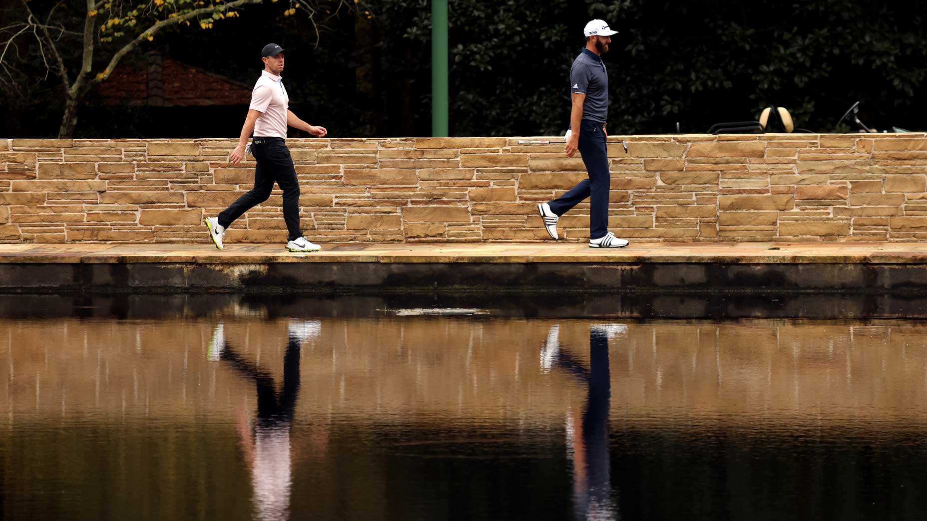 Rory McIlroy and Dustin Johnson