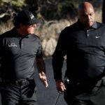 Phil Mickelson and Charles Barkley