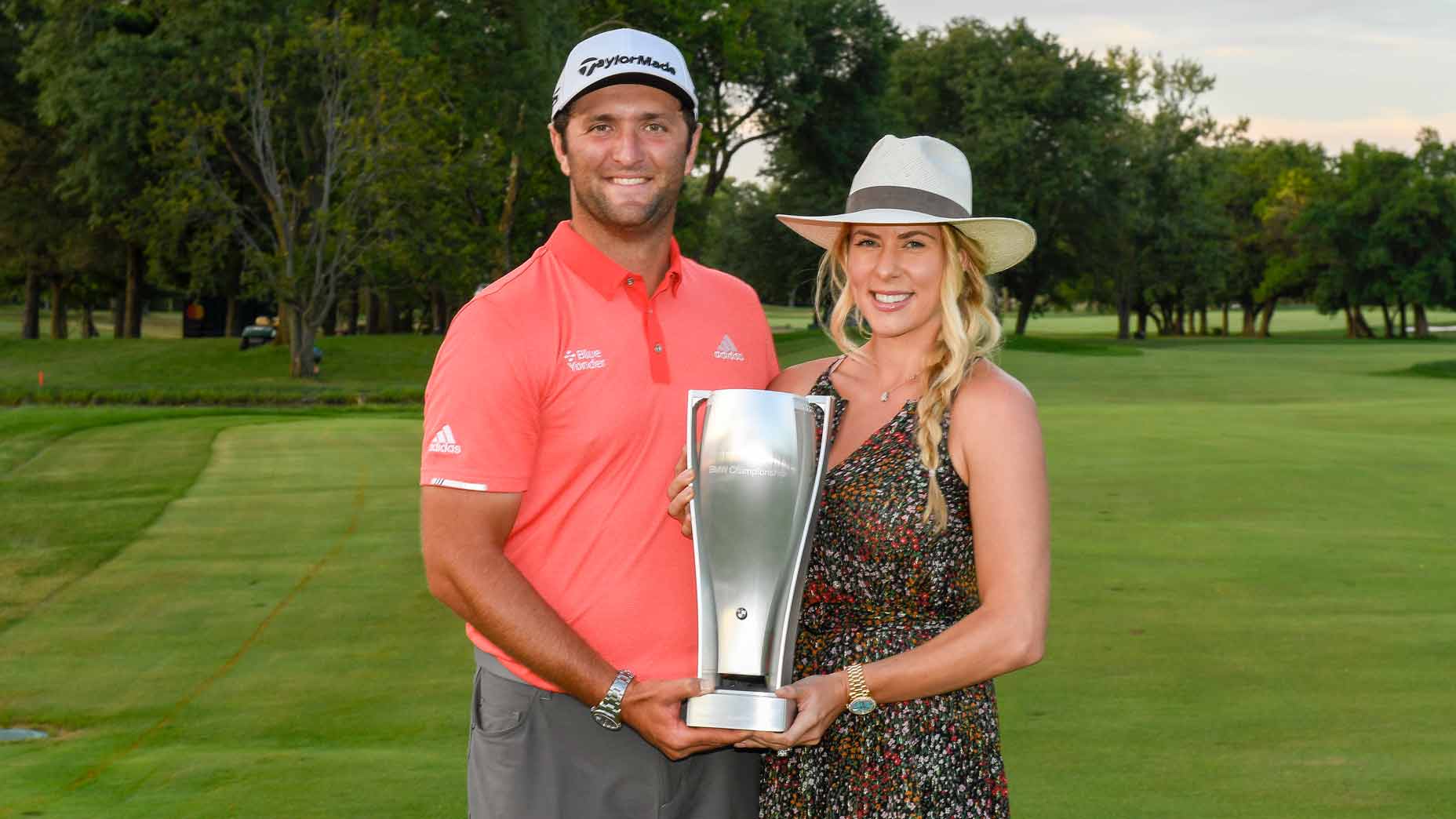 Jon Rahm's wife: Photos of John Rahm and Kelley Cahill