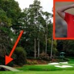 Jon Rahm and the 12th hole at Augusta National
