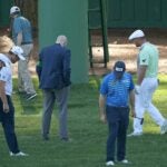 Bryson DeChambeau lost ball at 2020 Masters