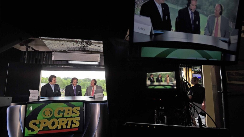 Eye on history A look at the evolution of CBS's Masters broadcast