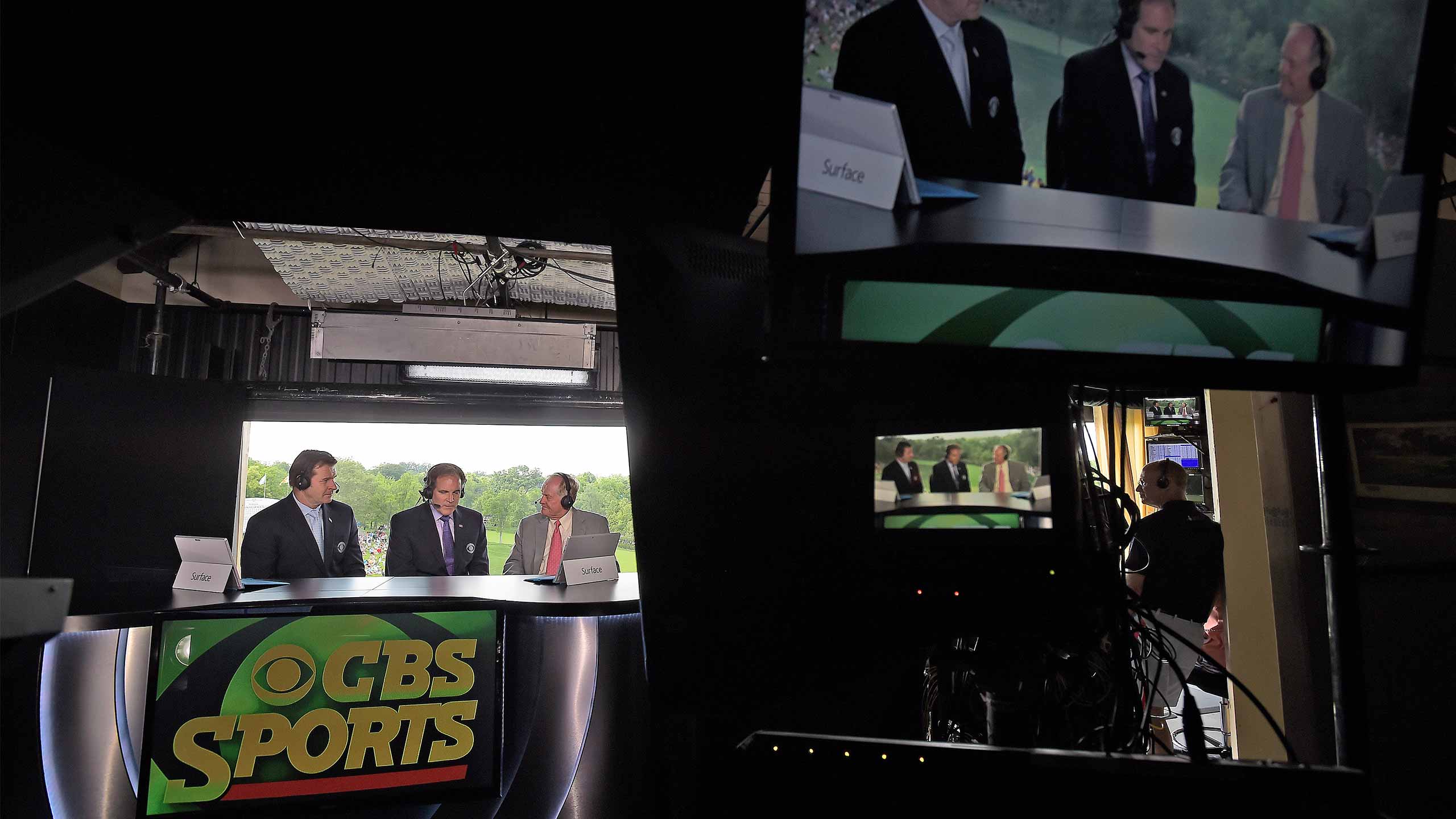 Eye on history A look at the evolution of CBSs Masters broadcast