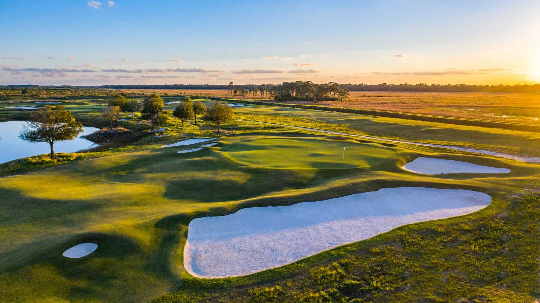 best time to golf evenings florida