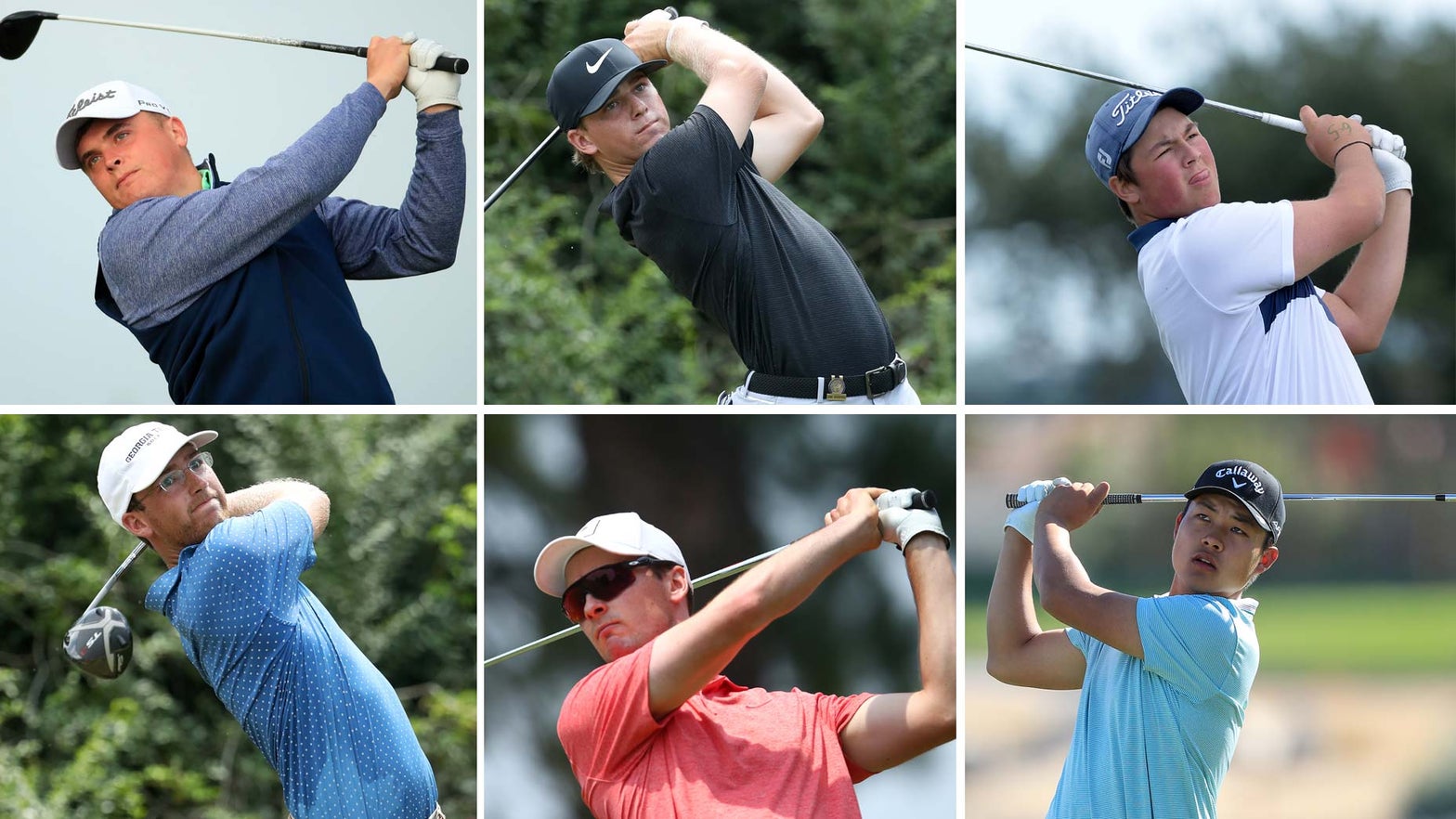 Masters amateurs Meet the 6 players competing for low amateur honors