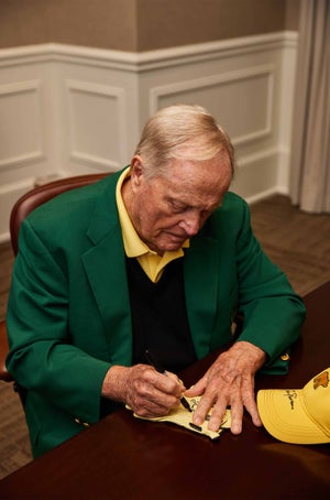 jack nicklaus signs glove