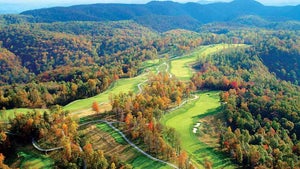 A view of the Highland course at Primland in Meadows of Dan, Va.