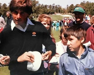Fred Couples at the Masters.