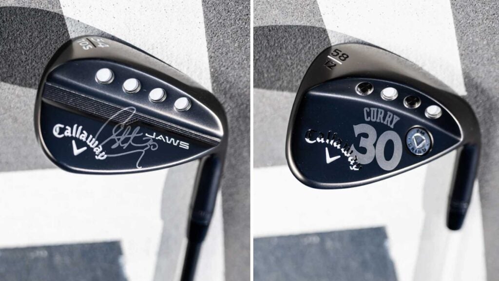 Steph Curry's Callaway wedges
