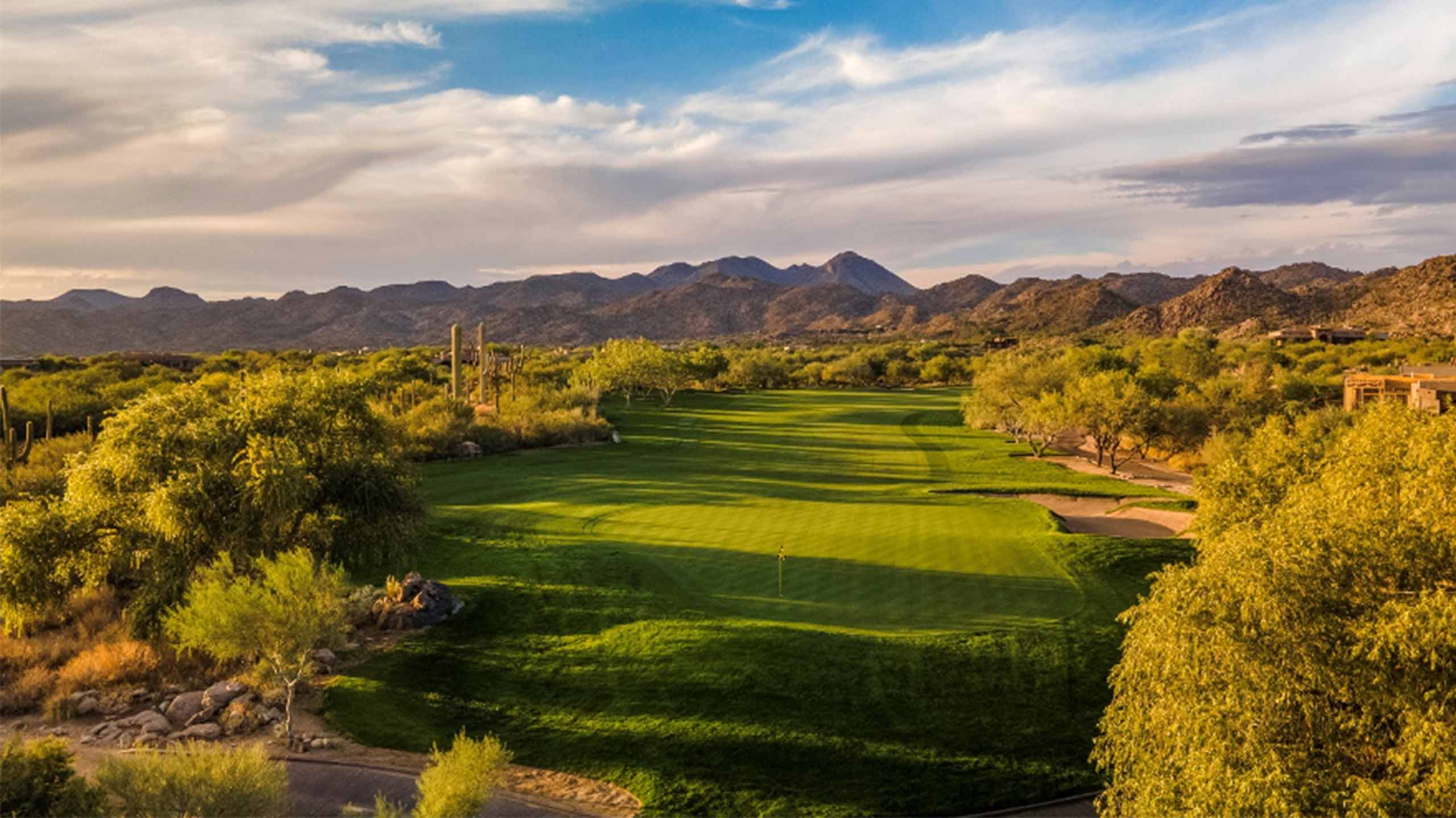 The 1st hole at The Stone Canyon Club.