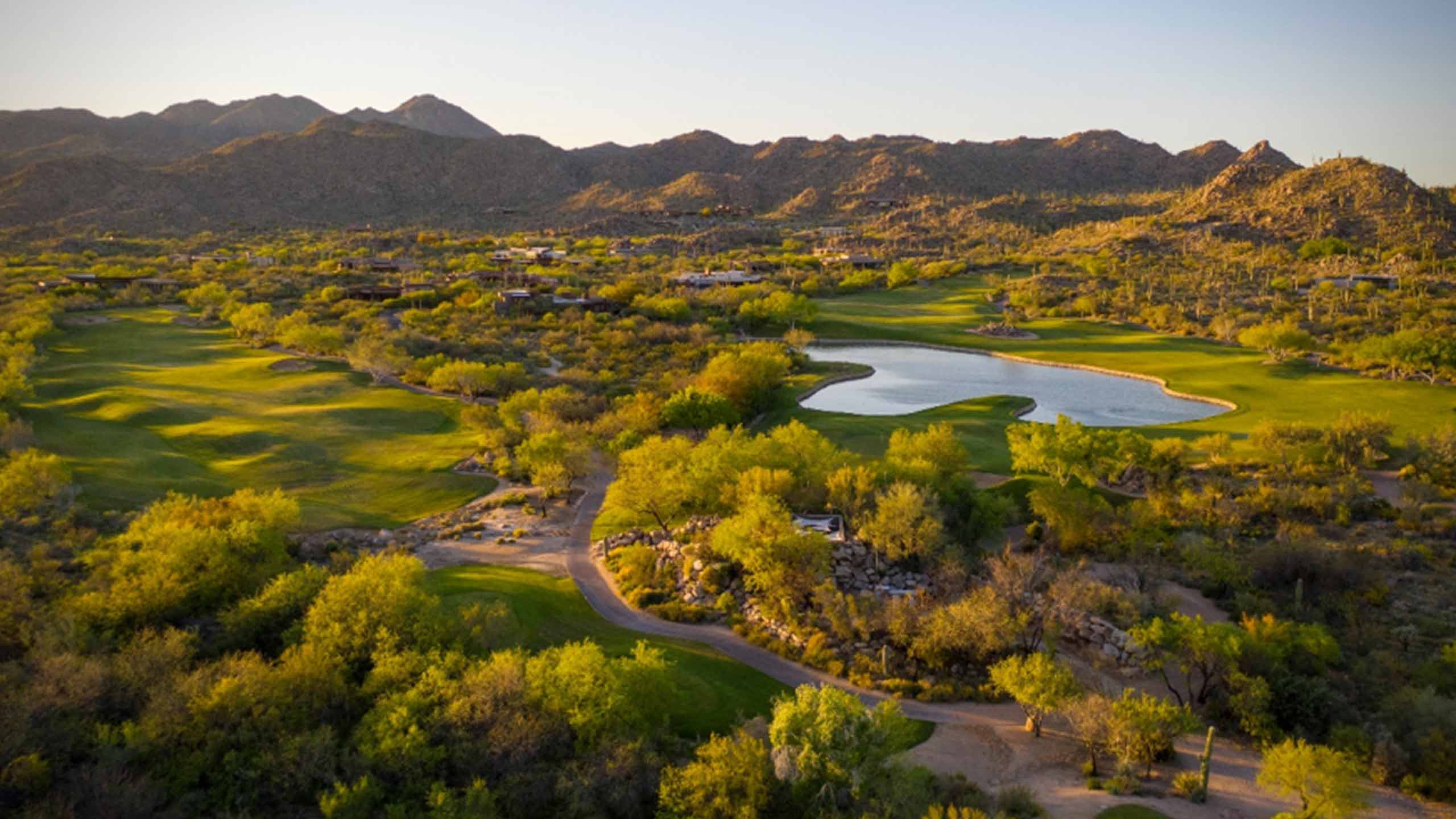 The 11th hole at The Stone Canyon Club.