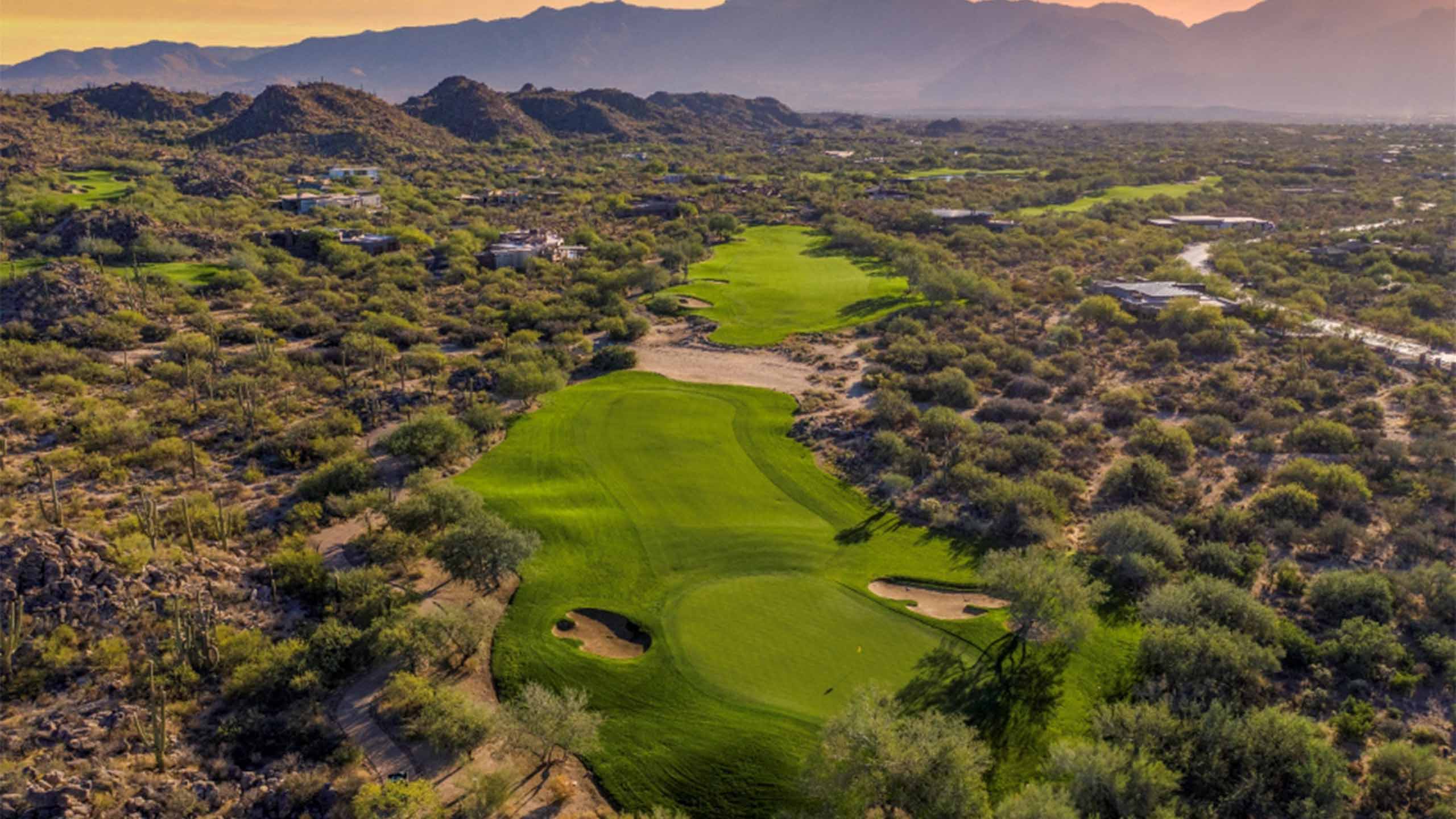 The 12th hole at The Stone Canyon Club.