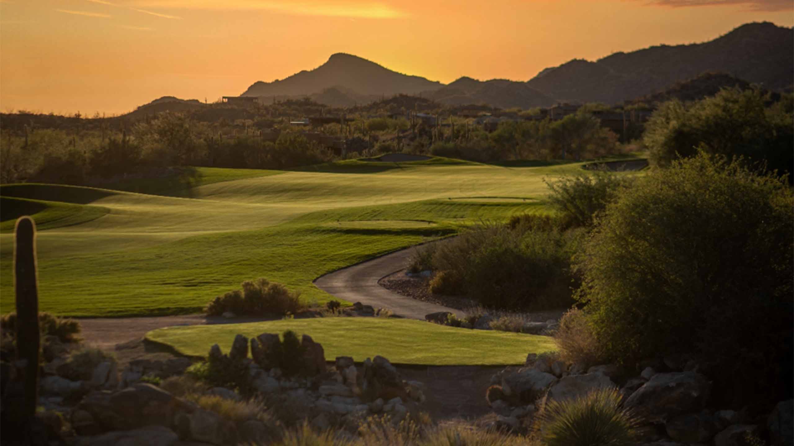 The 13th hole at The Stone Canyon Club.