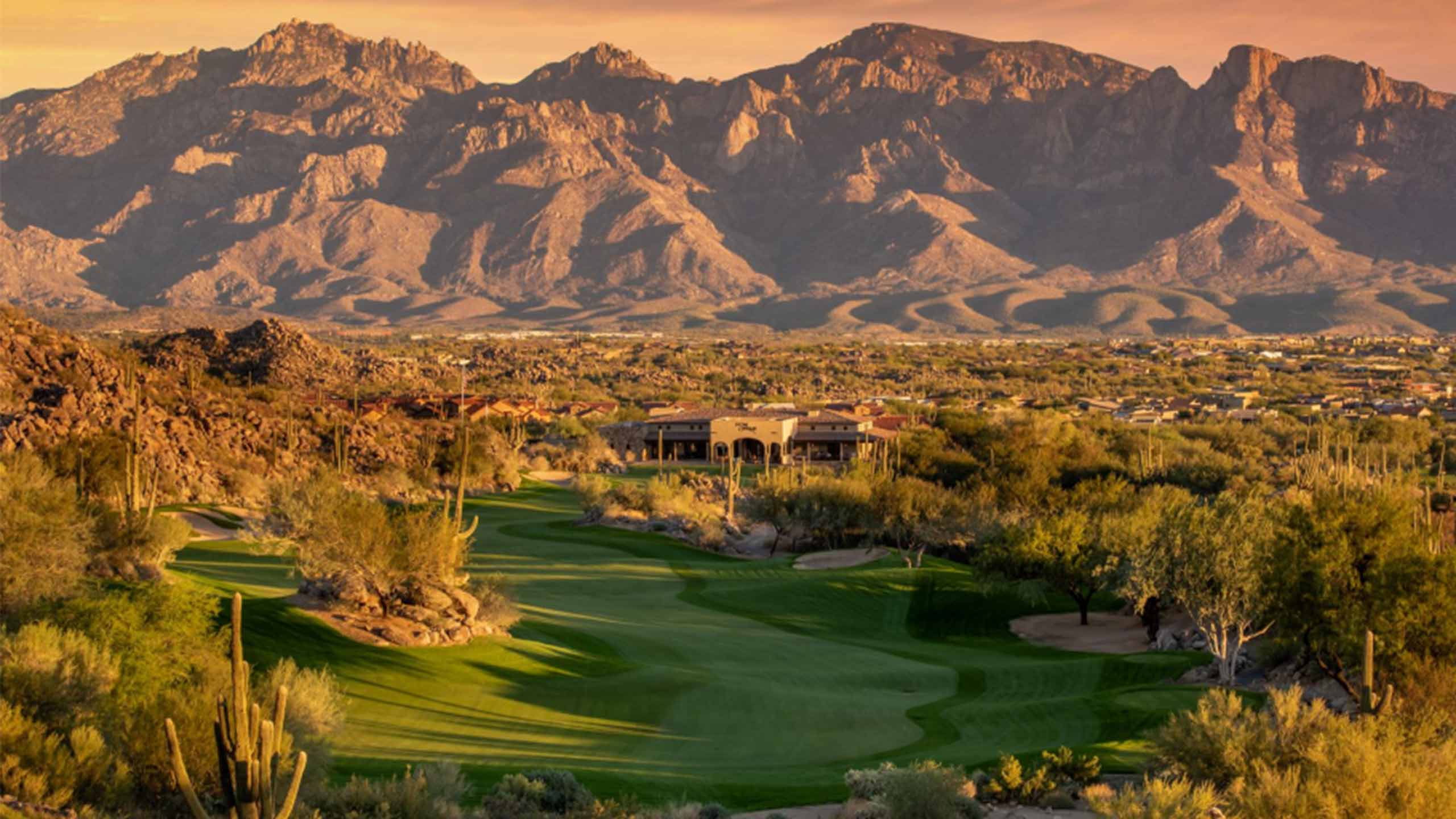 The 18th hole at The Stone Canyon Club.