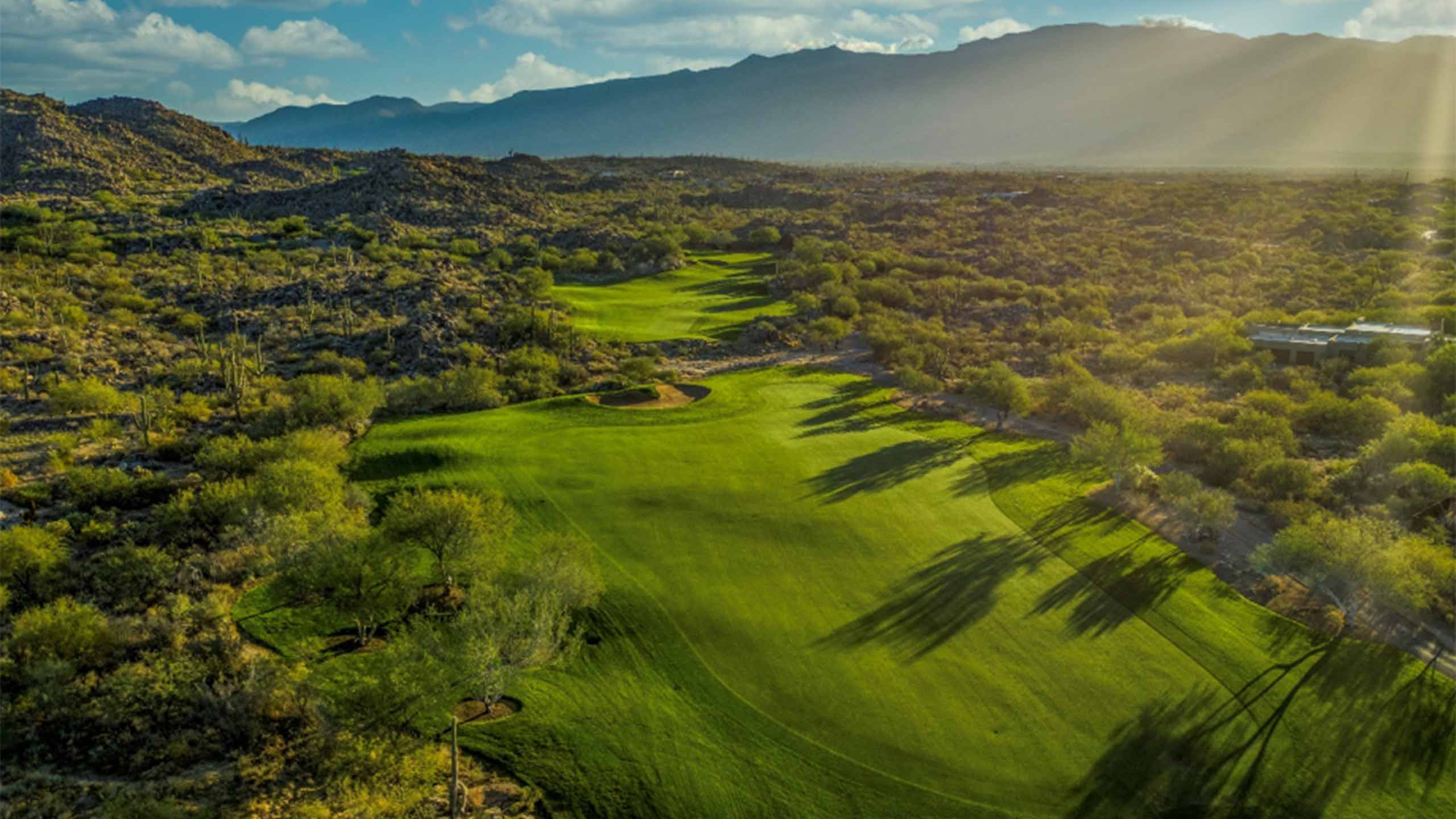 The 2nd hole at The Stone Canyon Club.