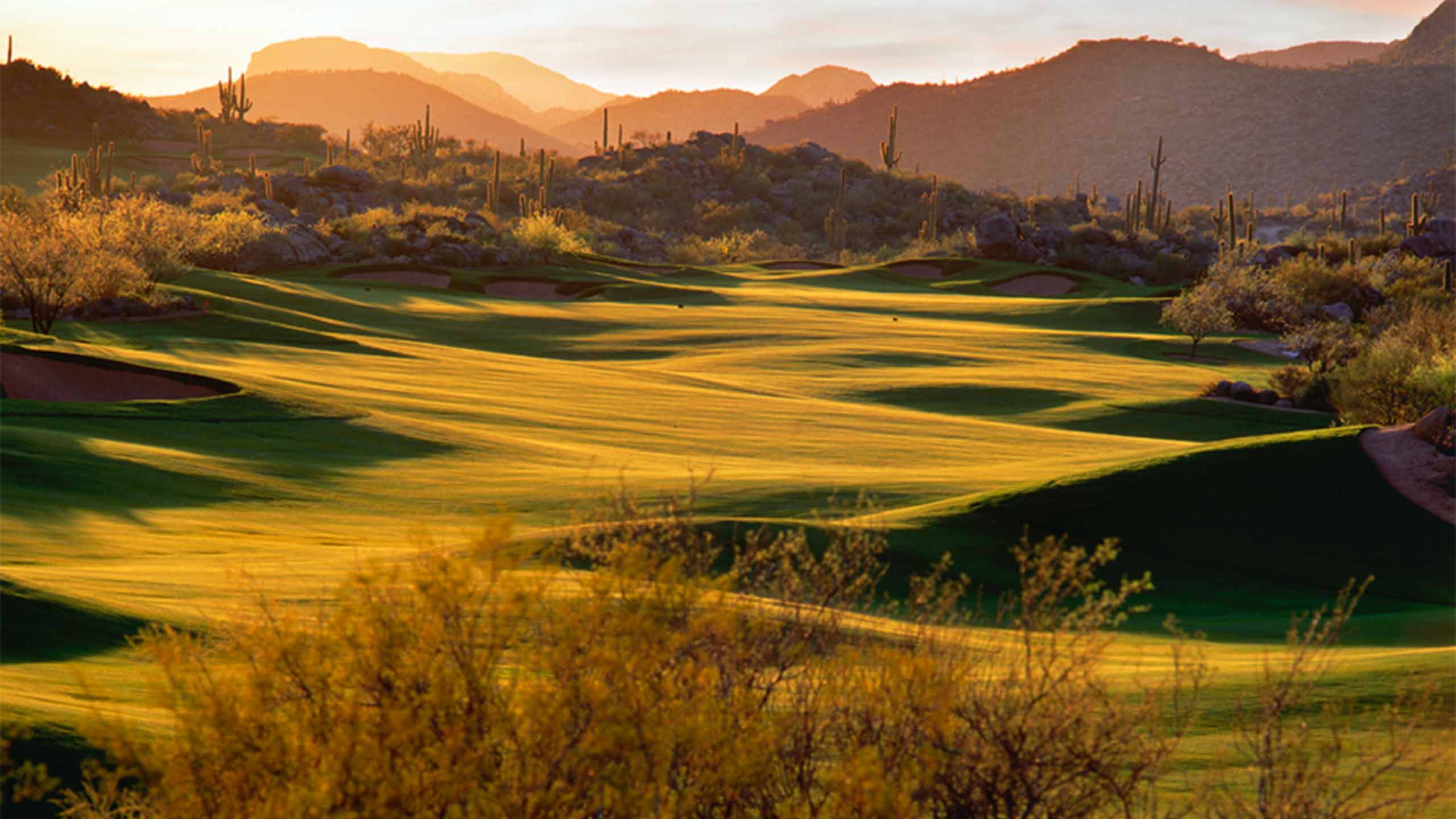 The 7th hole at The Stone Canyon Club.