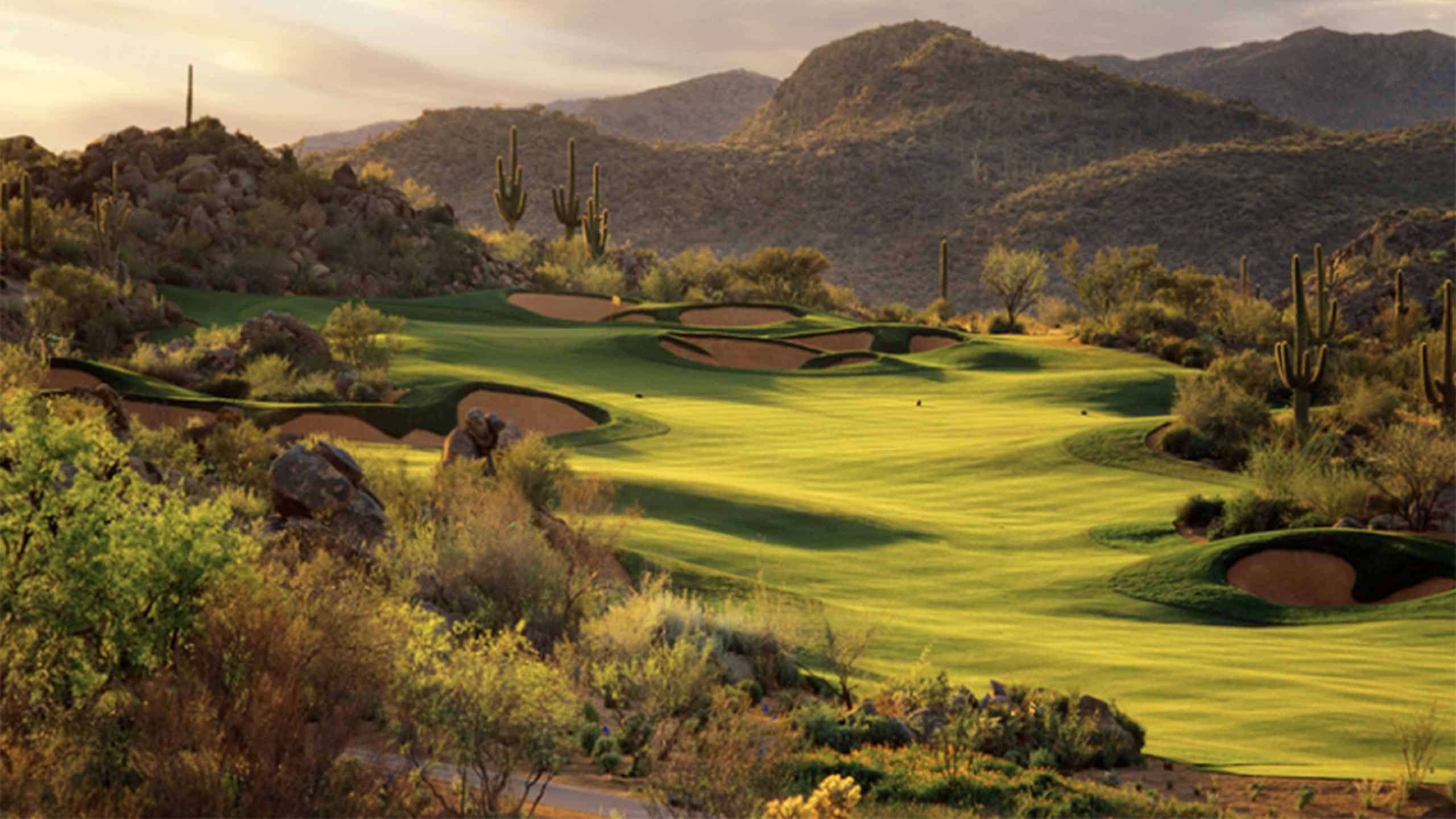 The 8th hole at The Stone Canyon Club.