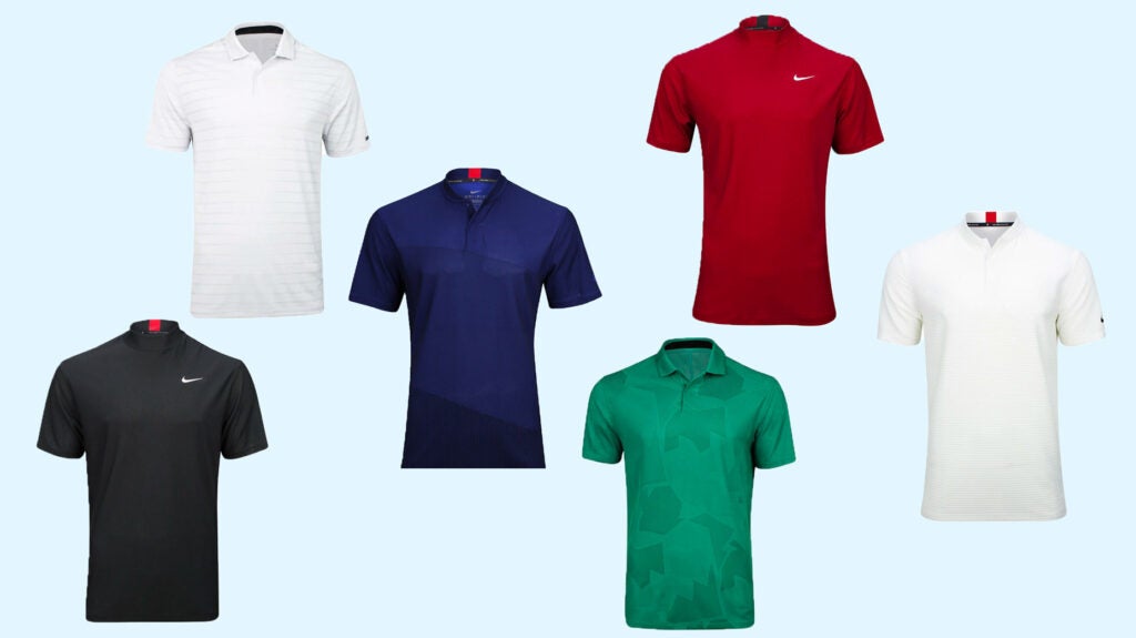 nike tiger woods golf polos