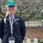 A.J. Hill is the only woman on the grounds crew at the U.S. Women's Open.