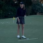 Sarah Schmelzel shows young players how to drain more putts.