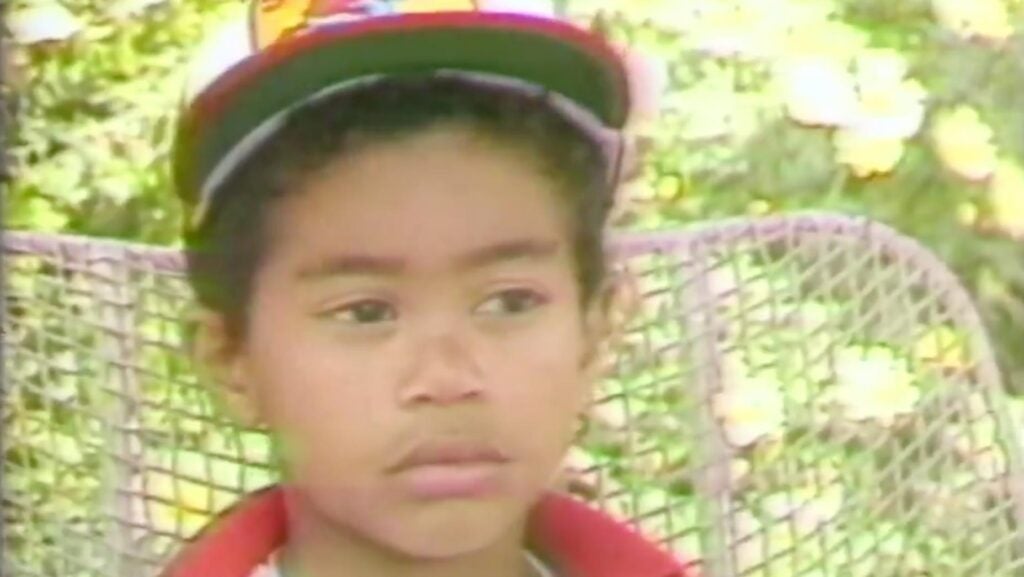 tiger woods five years old
