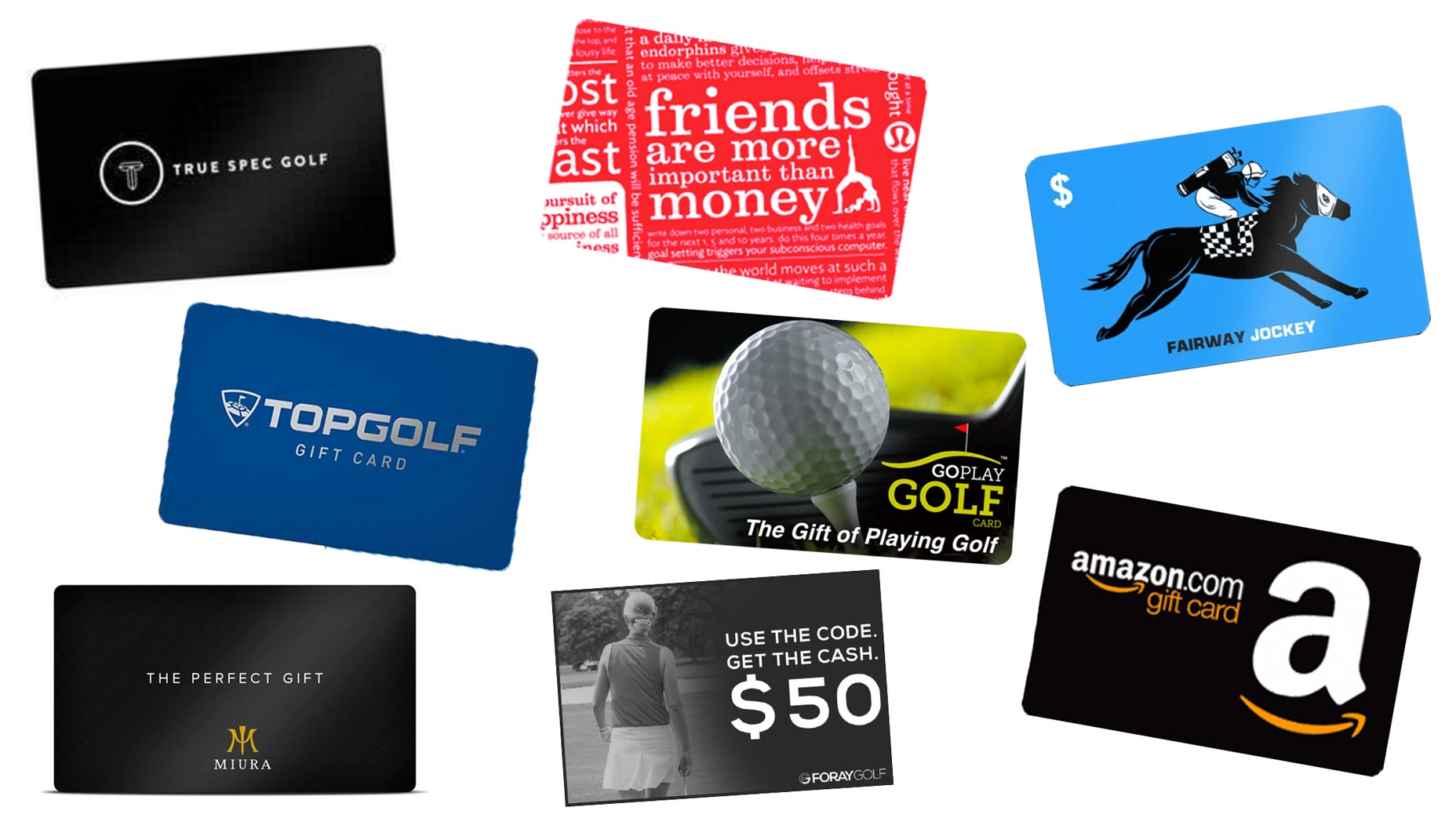 Best golf gifts: 9 smart gift cards to buy this holiday season