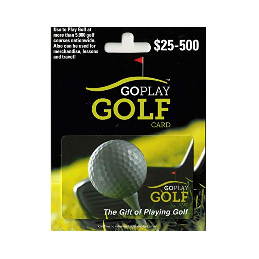 Go Play Golf - Golf Gift Ideas and Golf Gift Card for Playing Golf!