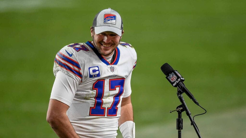 Buffalo Bills QB Josh Allen gave his linemen some awesome golfy gifts
