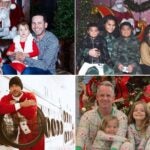 PGA Tour pro family Christmas photos