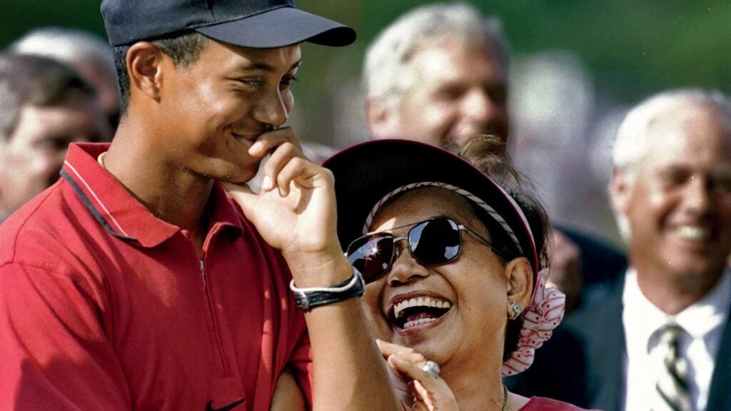 Tida and Tiger Woods