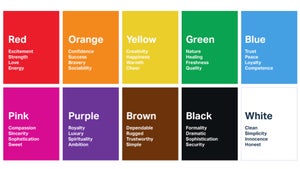 A color chart