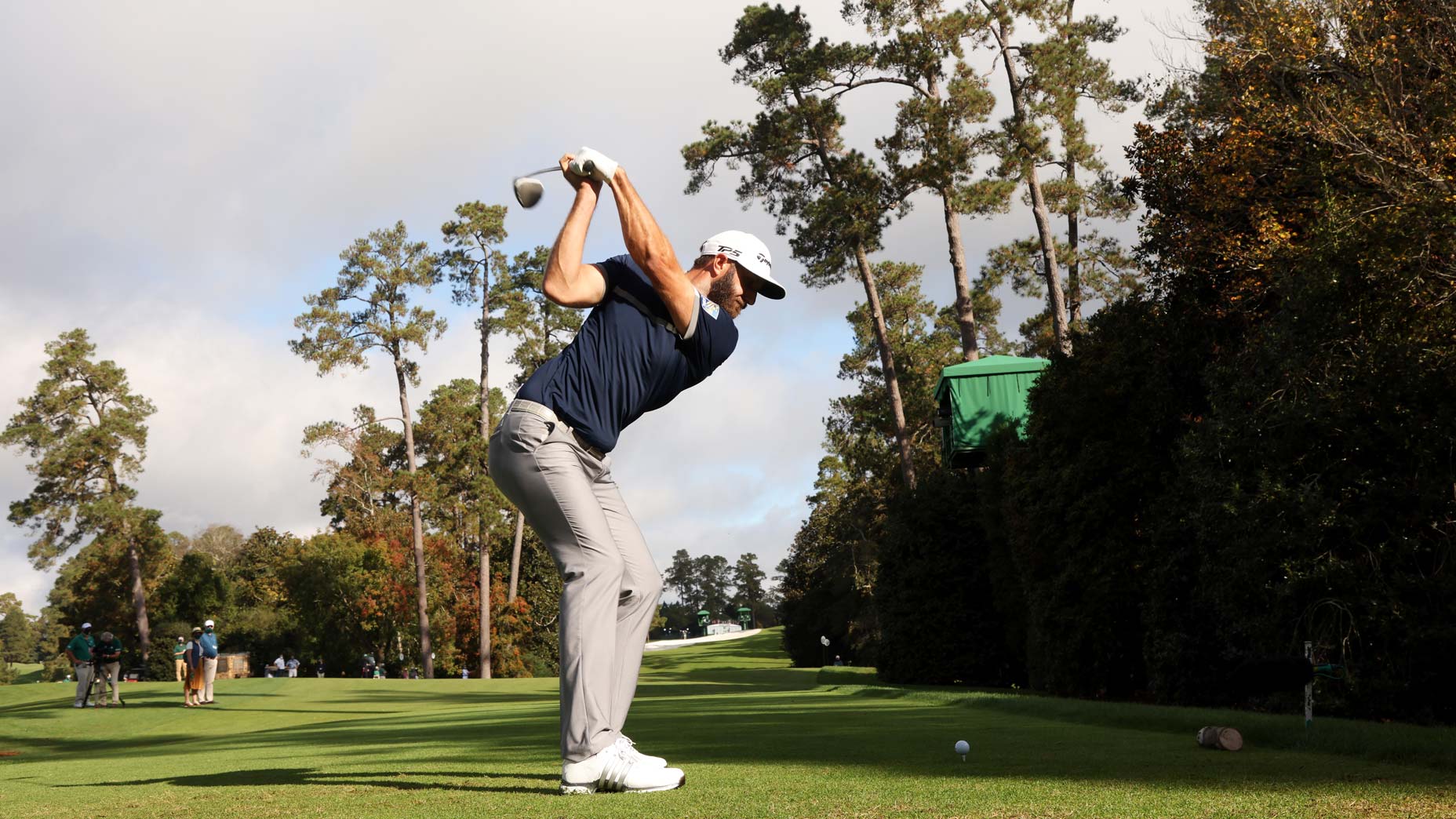 dustin johnson swings