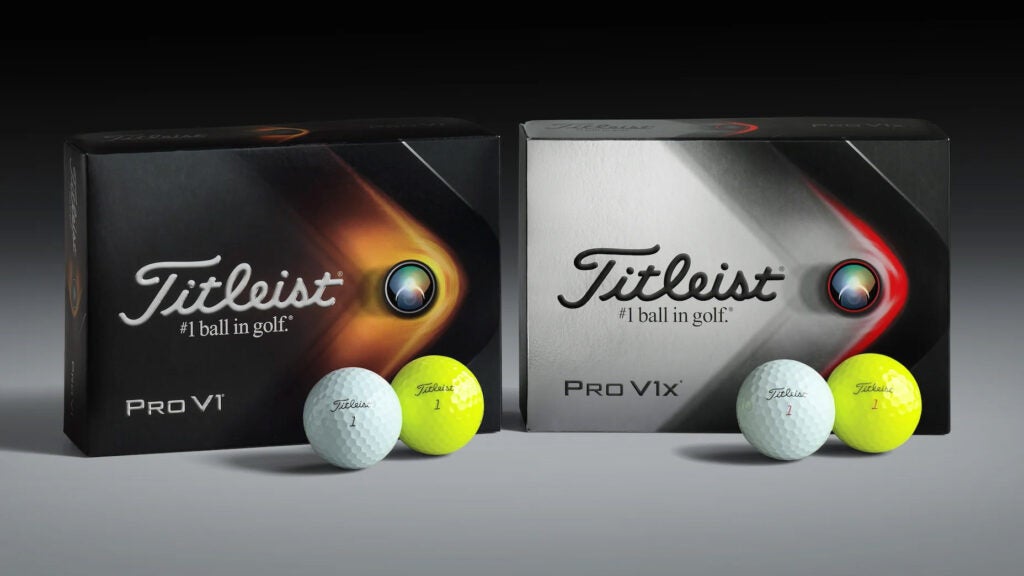 Titleist Pro V1, Pro V1x golf balls for 2021