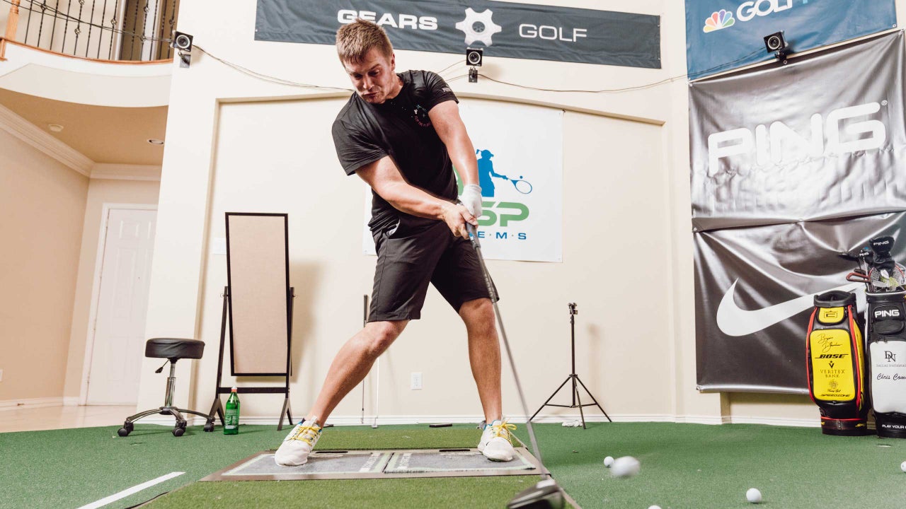 What it's like inside a Bryson DeChambeau speed training session