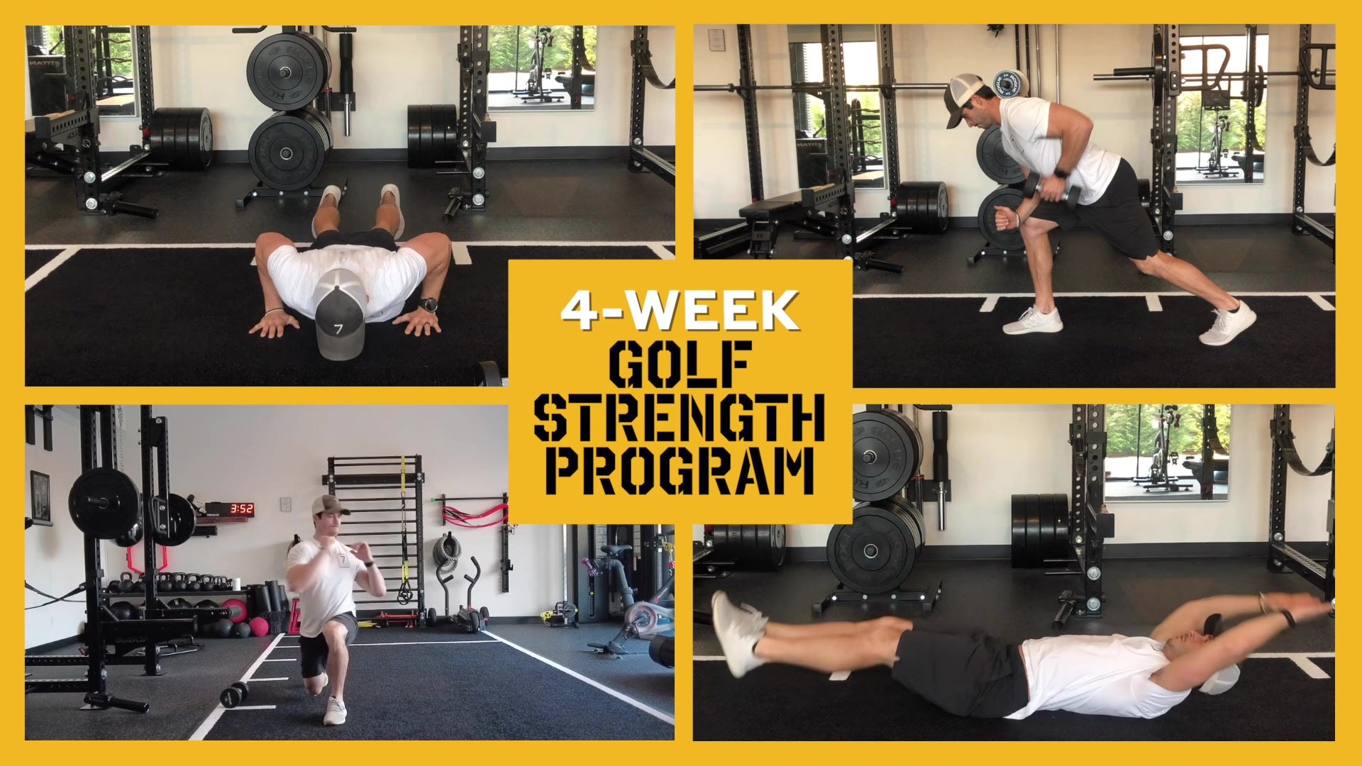 Home Fitness Strength Routine Golf