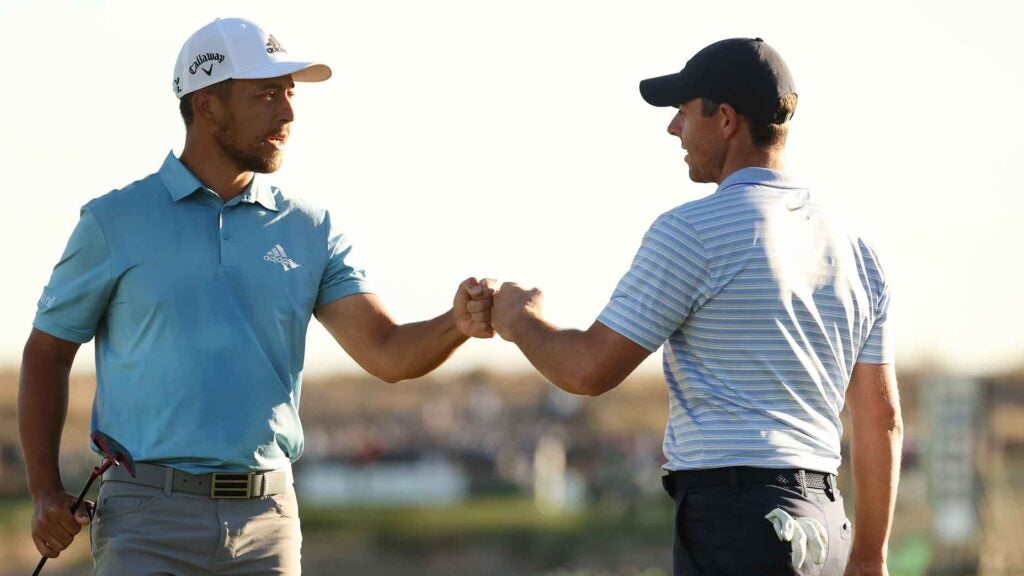 Xander Schauffele Rory McIlroy