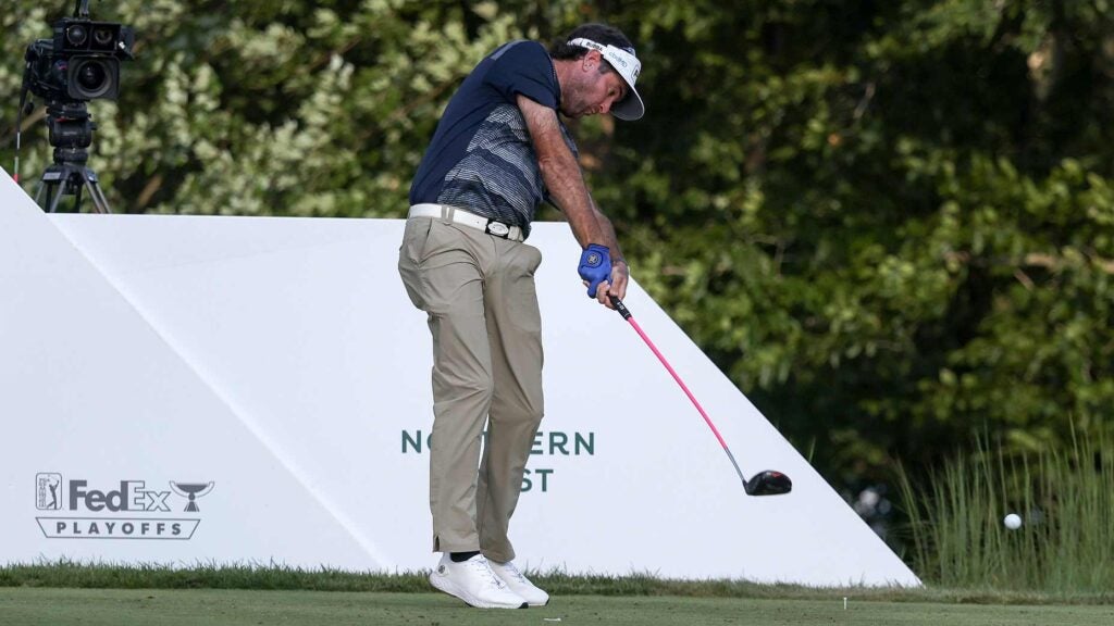 You can tell from Bubba Watson's hip turn that he has excellent hip mobility.
