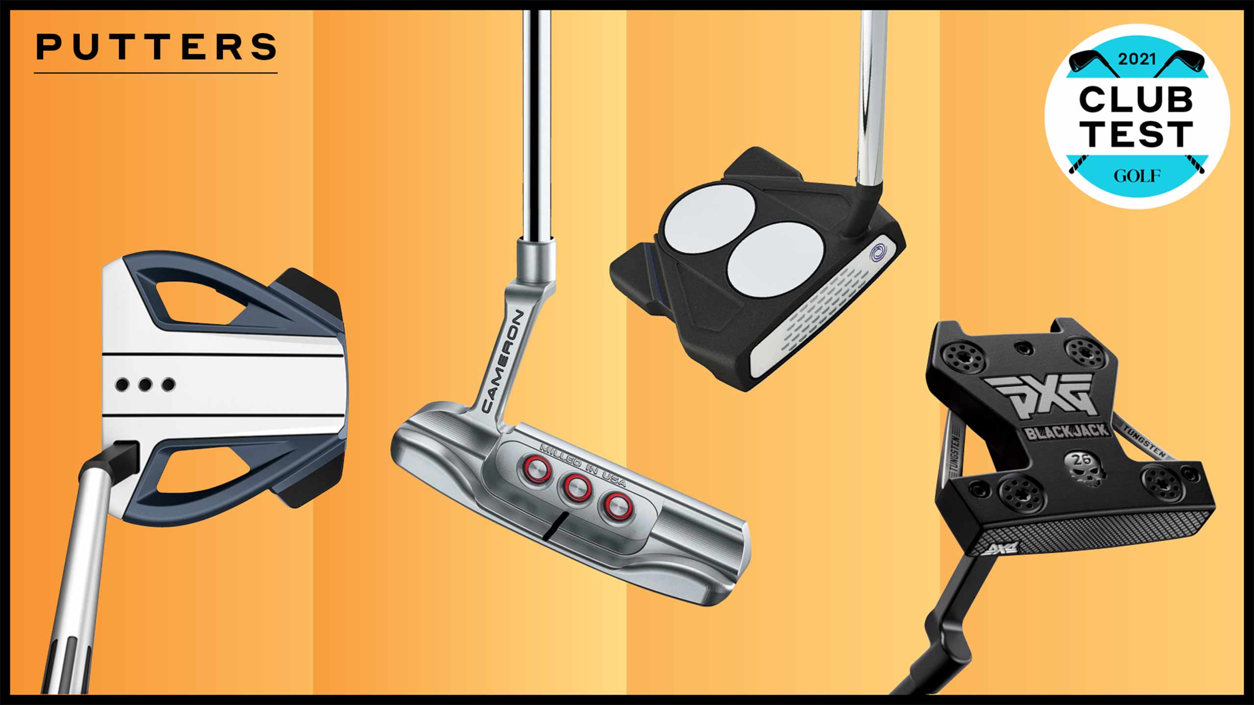 TaylorMade Spider S/SR, Hot List 2021, Golf Digest, Mallet Putters